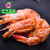 精品韩国海虾干对虾干海鲜干货大号碳炭烤虾干即食零食五香味(500g)
