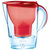 碧然德（BRITA）过滤净水器 家用滤水壶 净水壶 Marella 金典系列 2.4L（红色）(一壶10芯)