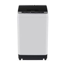 松下(Panasonic)洗衣机XQB80-8公斤全自动波轮人工智能大容量省电节水立体漂黑色盖