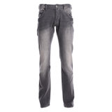 阿玛尼男式牛仔裤 Armani Jeans AJ系列男士磨白牛仔长裤直筒裤 90456(灰色 30)