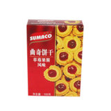 素玛哥牌曲奇饼干(草莓果酱风味)100g/盒