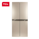 TCL 406升 十字对开电冰箱 冷藏自除霜 电脑控温 双冻力制冷（流光金）BCD-406KZ50TCL