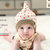 春季新款儿童帽子 韩国婴儿帽子男女宝宝帽子春秋冬季套头棉帽韩版三角巾两件套装(卡其)