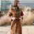 2017冬季新款韩版气质西装领格子长款修身系带毛呢外套大衣女