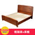健舒宝 1.8米双人床储物高箱床 中式 实木床婚床(1.8M/2.0M 框架床)
