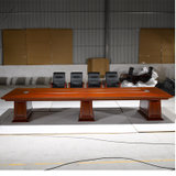 汉威思家具 5米贴实木皮会议桌(默认 默认)