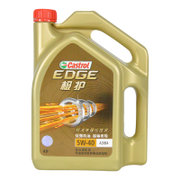嘉实多（Castrol）极护 5W-40 A3/B4 4L 钛流体全合成机油润滑油SN/CF