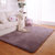艾虎超柔加厚羊羔绒地毯客厅卧室床边毯飘窗地垫(紫灰色方形 50cmX80cm)