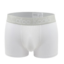 Cafee Koaia男士内裤男平角裤青年莫代尔裤头CK6956独立盒装(黑色 XXXL)