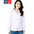 布里奥索女士纯色牛津纺长袖衬衫(BNJF002 S)