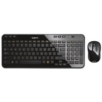 罗技（Logitech）MK365 无线键鼠套装 巧克力键盘 时尚键盘（黑色）