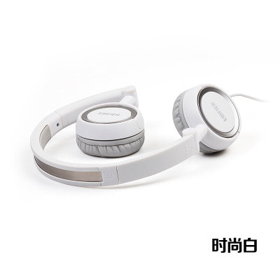 Edifier/漫步者 H650P手机电脑带话筒耳麦头戴式重低音音乐耳机(白色)