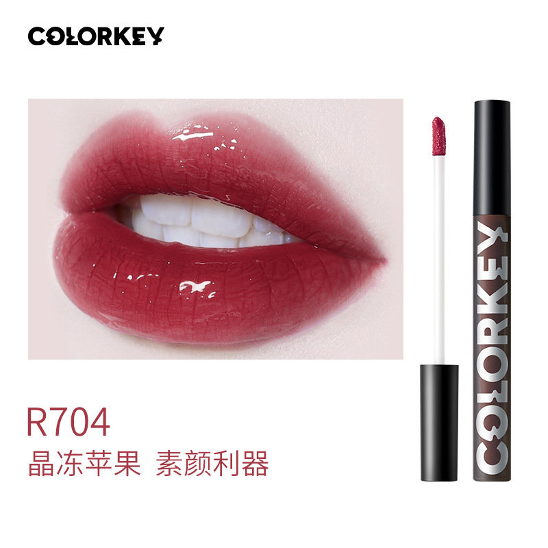 colorkey珂拉琪小黑镜唇釉镜光唇釉烙印唇釉(r704 默认版本)