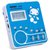 德劲 606复读机磁带机录音充电插卡U盘MP3英语学习机(蓝色)