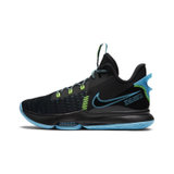 Nike 耐克 LEBRON WITNESS V EP 男/女篮球鞋CQ9381-004詹姆斯气垫实战运动篮球鞋(黑色 40)