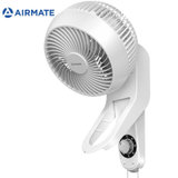 艾美特空气循环扇壁扇电风扇家用壁挂式省电节能涡轮风扇FW18 FW18-X1白色(壁扇)
