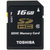 东芝（TOSHIBA）16GB Class10 SDHC存储卡（Class10规格、高性能低价格、耐用安全)