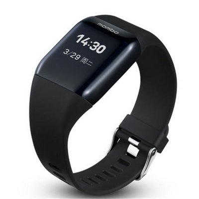 乐心mambo watch 智能手表 LS415-B 智能手环 心率检测 触控屏幕 来电提醒 来电显示 睡眠监测 运动计步防水 黑色