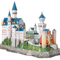 乐立方拼装玩具德国新天鹅城堡L174-2h 国美超市甄选