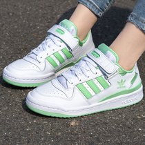 Adidas阿迪达斯女鞋 春季新款三叶草休闲鞋低帮轻便透气耐磨运动鞋板鞋GX5072(白色 42.5)