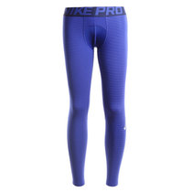 耐克NIKE男子弹力裤PRO2016紧身训练长裤725039-455(蓝色 2XL)