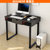 匠林家私台式电脑桌家用办公桌简约现代写字台简易书桌办公台(黑柳木 80cm)