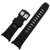 尼尚手表带 适配卡西欧手表带PRG-130Y/PRW-1500YJ黑色胶带登山表带