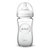新安怡玻璃奶瓶宽口径240ml自带1月+奶嘴SCF673 婴儿仿母乳硅橡胶奶嘴进口