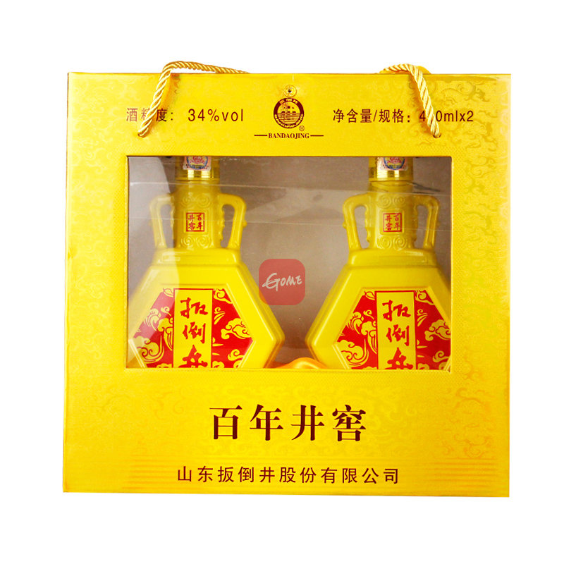 34度 扳倒井礼盒 480ml*2瓶