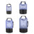 大容量pvc拼接防水桶包户外防水袋游泳溯溪漂流包潜水包装备用品(紫色10L(单肩）)