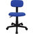 【空白格】秘书椅出口尾单电脑椅职员办公椅可升降旋转椅子儿童成长椅(黑色)