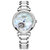 劳士顿（ROSDN）手表女陶瓷表女士手表时尚潮流腕表 镂空机械表女表2616