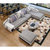 美天乐 可拆洗中小户型布艺沙发简约现代 客厅转角皮布沙发家具2.6/2.8/3.3/3.6米(浅灰色 （单+双+贵妃）+茶几)