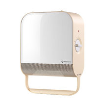 艾美特（AIRMATE）美妆镜暖风机家用取暖器节能速热小型电暖器浴室暖气机 WP20-X11-2米黄(暖风机)