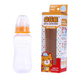 巴菲熊 B5207 标准口径葫芦型奶瓶 （M）250ml/8oz(橙色)