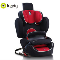 德国 kiddy/奇蒂 儿童汽车安全座椅 护航者isofix升级版 9月-12岁(热情红_+Isofix 升级版)