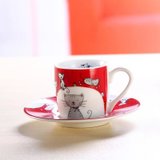 德国 Konitz 酷尼子 全瓷杯旅行家系列85ml(猫)