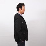  2013春装新款正品男士春秋夹棉可拆卸外套HCKD3M014(180)