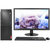 联想(Lenovo)启天M420 商务办公家用台式机电脑整机(i5-9500 8G 1T DVDRW 2G独显 Win10)23英寸显示器