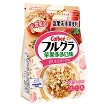 卡乐比日本进口苹果Plus水果麦片600g 水果麦片零食