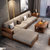 吉木多 胡桃木全实木沙发组合现代新中式沙发客厅贵妃经济型新中式轻奢家具(胡桃色 1+1+3)