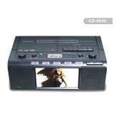 【赠耳机】熊猫CD5000CD-5000 手提可视DVD播放机磁带CD优盘收音全能复读机！