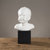 莎芮 艺术雕塑头像摆件树脂工艺品人物雕塑素描模型家居桌面装饰品(LX-16056)第2张高清大图