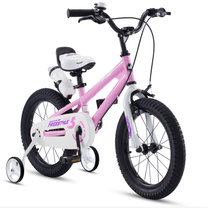 优贝儿童自行车宝宝脚踏车14寸中大童男孩女孩童车单车(粉色)