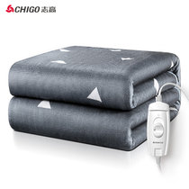 志高（CHIGO）电热毯电暖毯家用电热垫高温自动断电热毯TT150*70-7X(1.5米*0.7米 两档温控)