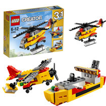 正版乐高LEGO 创意百变系列 3合1 31029 货物直升机 积木玩具(彩盒包装 件数)
