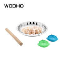万德霍(WODHO)团团圆圆饺子盘套装(默认)