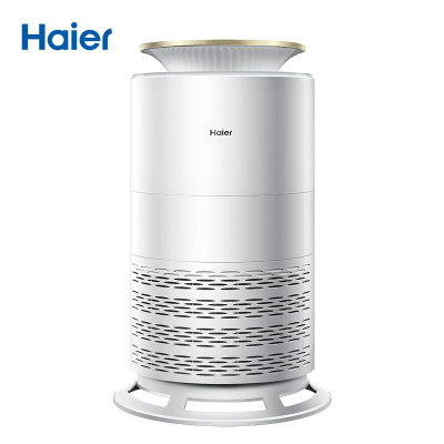 海尔（Haier）空气净化器家用除甲醛雾霾办公室净化器负离子 显示甲醛浓度(白色)
