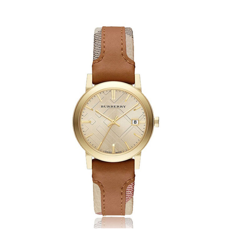 巴宝莉(burberry) 经典英伦休闲时尚女士手表 bu9128系列(bu9133)