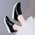 2017新款潮春季韩版黑色厚底鞋女士英伦松糕鞋松糕底百搭单鞋女鞋 6299(黑色 37)